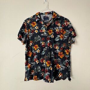 Denim & Flower Black Floral Shirt